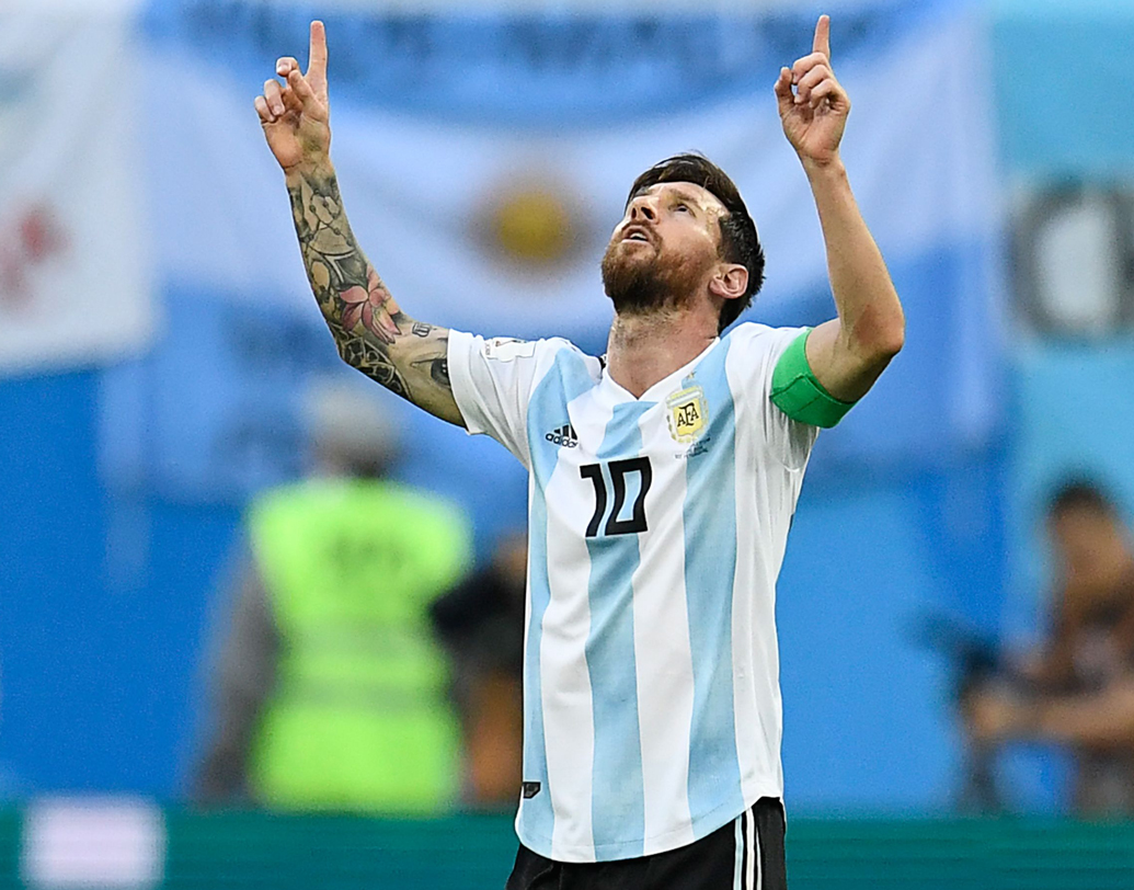 লিওনেল মেসি: আজ সারা বিশ্বের ফুটবলপ্রেমীদের চোখ থাকবে তাঁর দিকেই। গত ম্যাচে দুরন্ত গোল করে ফ্রান্সের চিন্তা আরও বাড়িয়ে রেখেছেন বিশ্বের অন্যতম সেরা এই স্ট্রাইকার। ছবি: এএফপি।