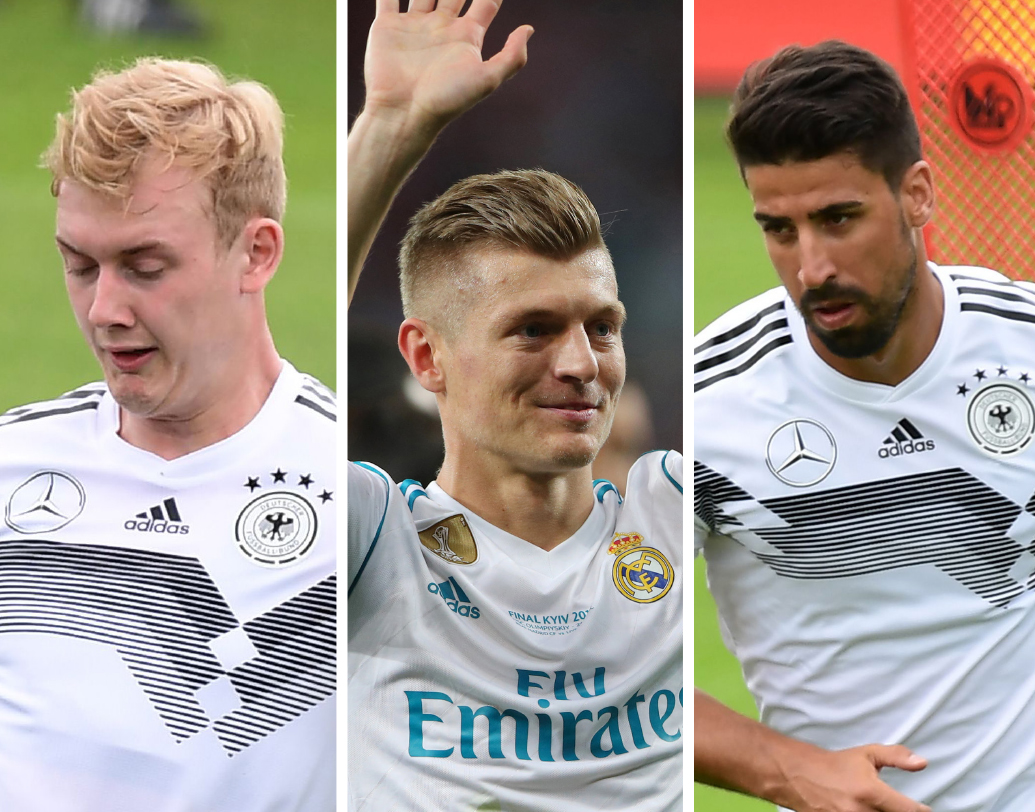 জুলিয়ান ভান্ট, টোনি খোস বা স্যামি খেদিরার (বাঁ দিক থেকে) মতো তারকা রয়েছেন দলে।