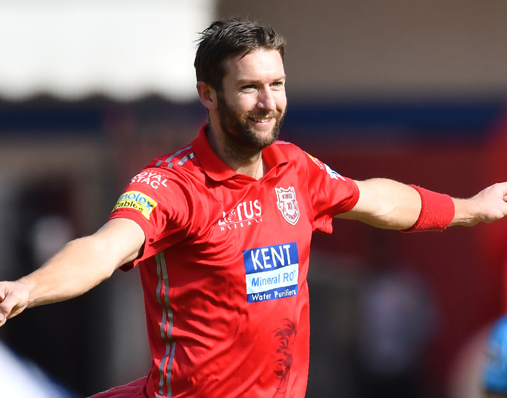 অ্যান্ড্রু টাই: অস্ট্রেলীয় এই পেসার গোটা মরসুমে চমকে দিয়েছেন। পর পর ম্যাচে ৪ উইকেট নিয়ে রেকর্ডও করেছেন। মরসুমে ২৪ উইকেট নেওয়া এই অজি আমাদের পেস বিভাগের দায়িত্বে। ছবি: এএফপি।