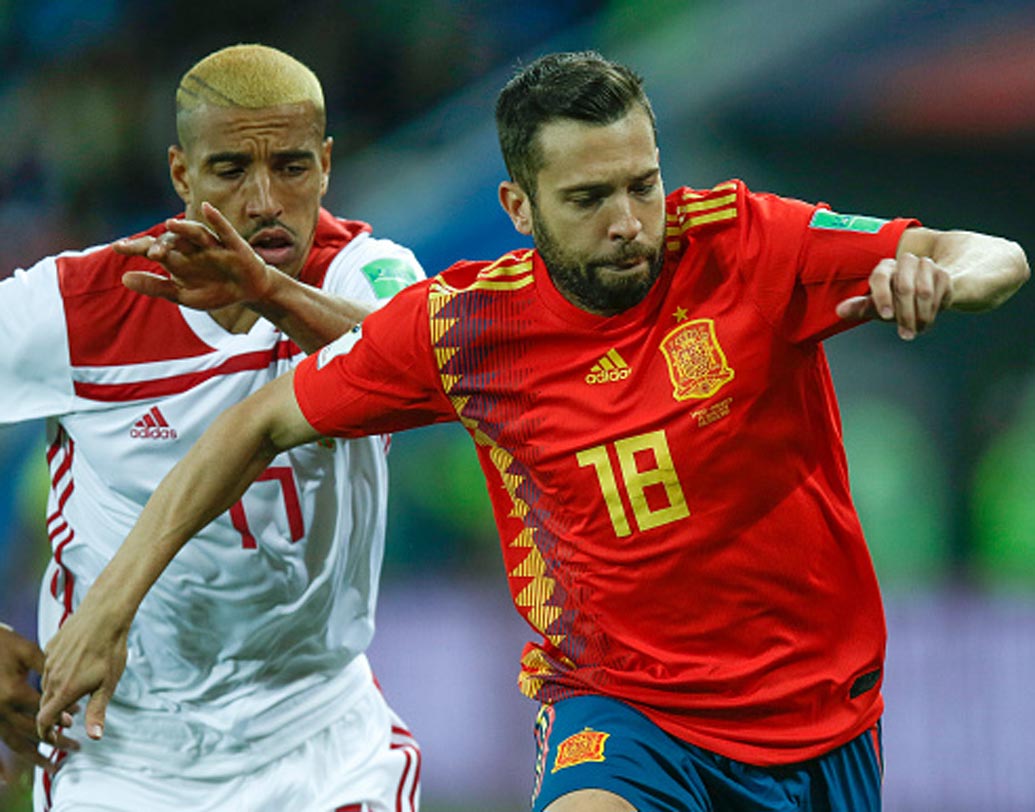 জোর্দি আলবা: সাধারণত ৪-৩-৩ ফর্মুলাতে খেলে স্পেন। চতুর্থ ডিফেন্ডার হিসেবে দলে থাকতে পারেন আলবা।