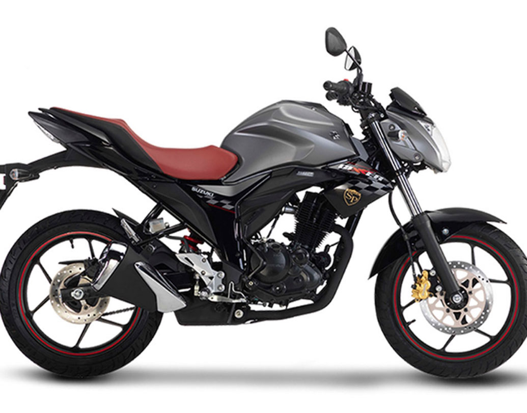 এসপি এবং এসএফ এসপি— দুটো মডেলই ১৫৫ সিসির। রয়েছে সিঙ্গল সিলিন্ডার ইঞ্জিন। এসপি-র আরপিএম ৮০০০, এসএফ এসপি-র আরপিএম ৬০০০।