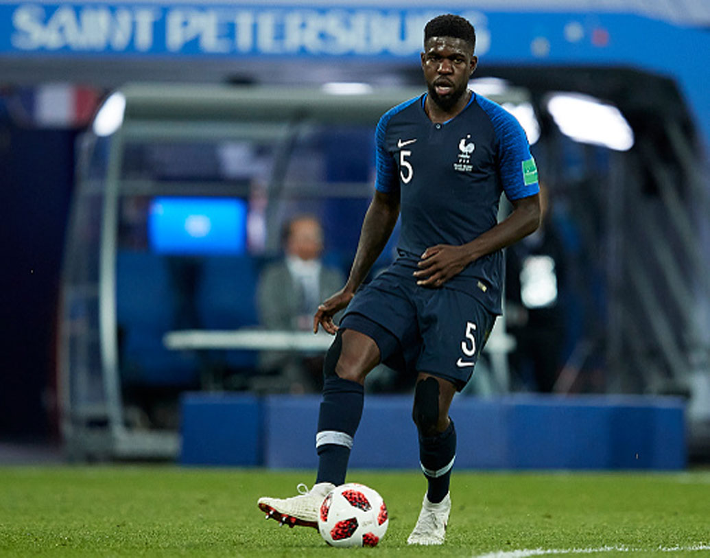 স্যামুয়েল উমতিতি: দলের রক্ষণের বড় ভরসা। সেমিফাইনালের একমাত্র গোলদাতা। আজ তাঁর দিকে তাকিয়ে থাকবে দল।