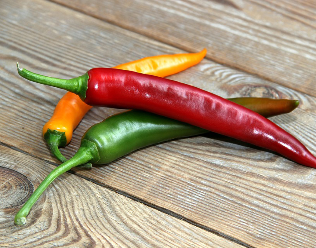 লঙ্কা: অনেকেই ঝাল খান না। কিন্তু ফ্যাট কমাতে লঙ্কার ভূমিকা জানলে, পাতে রোজই নেবেন একটি করে লঙ্কা। ডায়েটেশিয়ান বিমোচন সরকারের মতে, লঙ্কা ক্যালোরি পুড়িয়ে দিতে সাহায্য করে। এ ছাড়াও শরীরে জমতে থাকা চর্বি অক্সিডাইজ করে। ফলে চর্বি জমে থাকতে পারে না। লঙ্কায় প্রচুর ভিটামিন সি থাকায় তা শরীরের অন্যান্য উপকারও করে। ছবি: পিক্সঅ্যাবে।