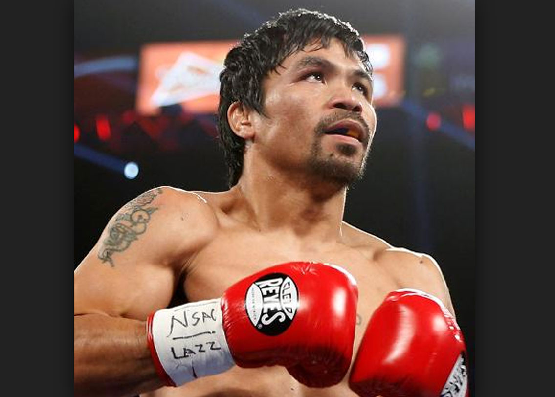 ম্যানি প্যাকিয়াও: দোর্দণ্ডপ্রতাপ বক্সার ছিলেন। রিংয়ে ধরাশায়ী করতেন প্রতিপক্ষকে। জন্মস্থান ফিলিপিন্সের প্রতি ভালবাসা থেকেই ম্যানির রাজনীতিতে আসা। ২০১০ সালে হাউস অব রিপ্রেজেন্টেটিভের সদস্য হন। ২০১৩ সালে পুনর্নির্বাচিত হন।