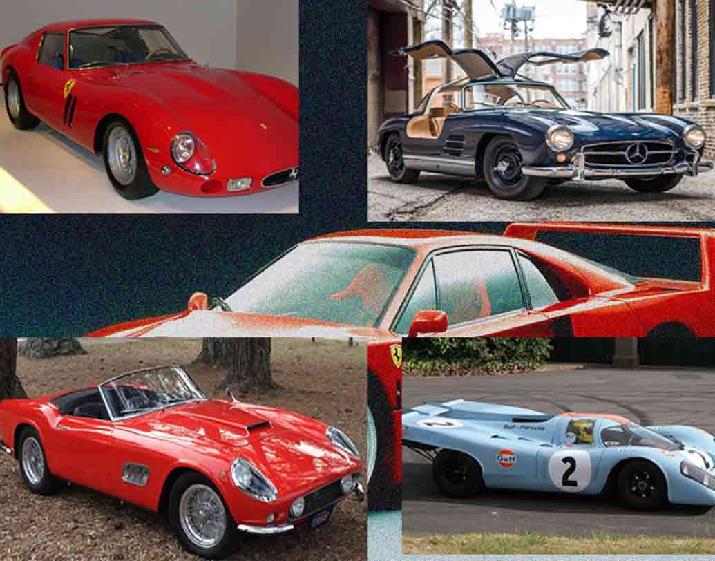 List of classic cars most liked by billionaire dgtl