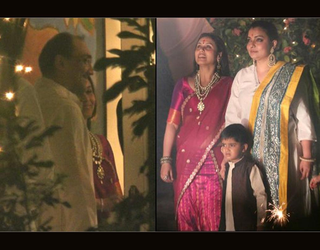 রানি মুখোপাধ্যায়-আদিত্য চোপড়া: সম্পর্কের গুঞ্জনকে বহু দিন দূরে সরিয়ে রাখলেও দীপাবলির একটি ছবি প্রকাশ হতেই জল্পনা শুরু হয় একান্তে  নাকি বিয়েটাও সেরে ফেলেছেন দু’জনে। পরে যদিও অফিসিয়ালি বিয়ের কথা বলেন তাঁরা।