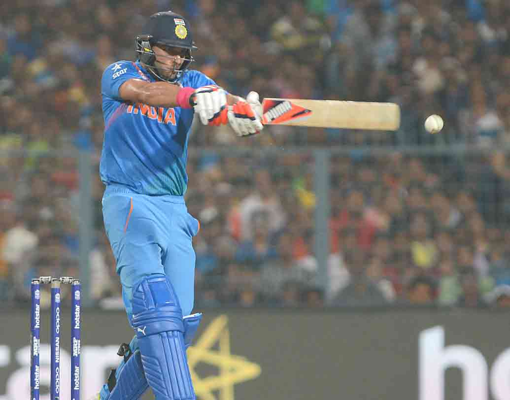 পাঁচ নম্বরে ভারতের সেরা স্ট্রোকমেকার যুবরাজ। এই পাঁচ বছরে ৫টি সেঞ্চুরি ও ২০টি হাফ-সেঞ্চুরি করেছেন যুবি। গড় ৩২.১২। সঙ্গে প্রয়োজন মতো বোলিং।