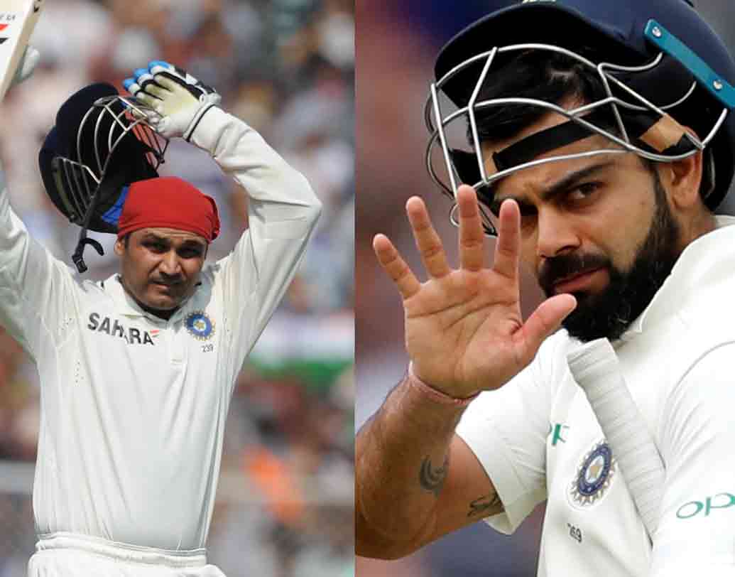 এটি ছিল বিরাট কোহালির ২৩তম শতরান। মোট শতরানের দিক থেকেও চতুর্থ ভারতীয় বিরাট। সচিন, রাহুল, গাওস্করের পরেই উঠে এলেন তিনি। বীরেন্দ্র সহবাগের সঙ্গে সমসংখ্যক শতরানের মালিক তিনি।