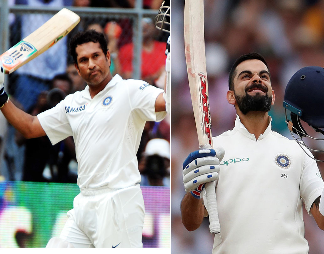 ২০০১-এ ভারত সফরে এসেছিল ইংল্যান্ড। সে বছর আমদাবাদে দ্বিতীয় টেস্টে সচিন ১০৩ রান করেন ১৯৩ বলে। ঘটনাচক্রে ট্রেন্ট ব্রিজেও বিরাট হুবহু একই রান করেছেন। শুধু তাই নয়, বলের সংখ্যাটাও এক!