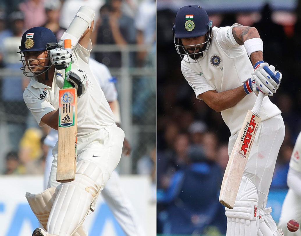 সচিন এবং বিরাট দু’জনের ক্ষেত্রেই তাঁদের পার্টনাররা হাফ সেঞ্চুরি করেন। লক্ষ্মণ করেছিলেন ৭৫ রান এবং ট্রেন্ট ব্রিজে পূজারা করেন ৭২ রান।