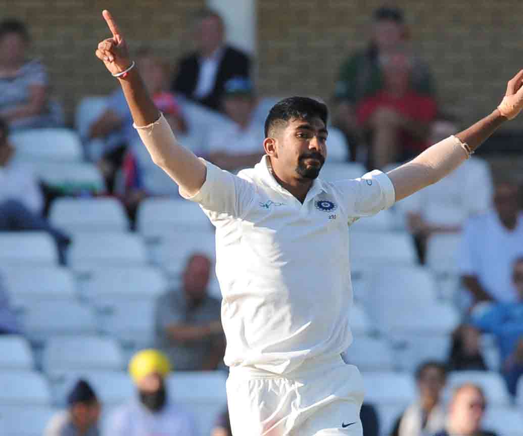 যশপ্রীত বুমরা: ভারতীয় পেস ব্যাটারির অন্যতম সদস্য বুম বুম বুমরার গড় গতি ১৪০-১৪৪ কিমি/ঘণ্টা। ছবি: এপি।