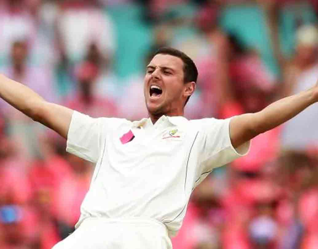 জস হ্যাজলউড: স্টার্ক-কামিন্সের মতো না হলেও মোটামুটি জোরে বল করেন হ্যাজেলউডও। গড় গতি ১৩৫-১৩৮ কিমি/ঘণ্টা।