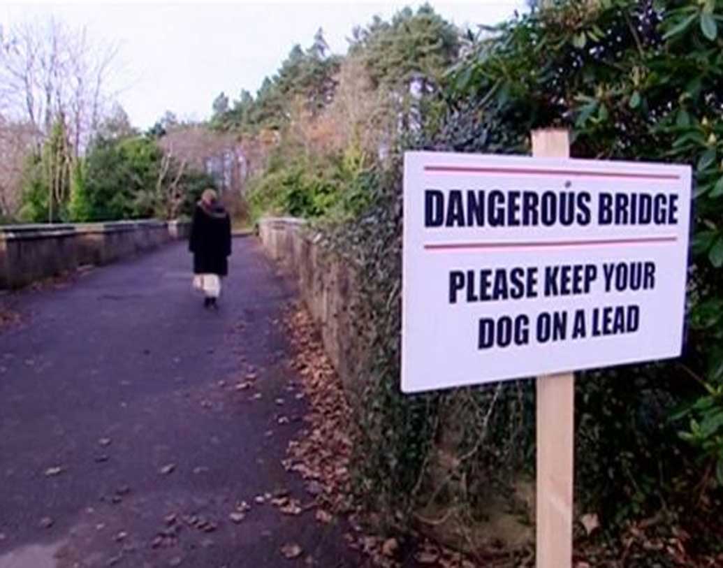 স্থানীয়দের অবশ্য দাবি, এই সেতু ভূতুড়ে। সেতুটির পাশেই রয়েছে ওভারটোন হাউস। স্থানীয়দের দাবি, সেখানে দ্বিতীয় বিশ্বযুদ্ধের আমলের প্রেতাত্মাদের দেখা পেয়েই নাকি কুকুরগুলি ঝাঁপ দেয়! স্বাভাবিক ভাবেই এই দাবি উড়িয়ে দিয়েছেন বিজ্ঞানীরা।