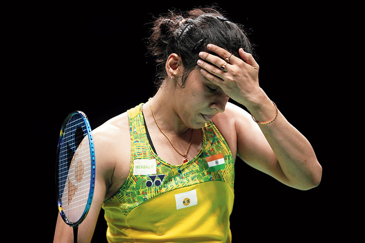 Saina Nehwal loses to Carolina Marin in Badminton World Championship
