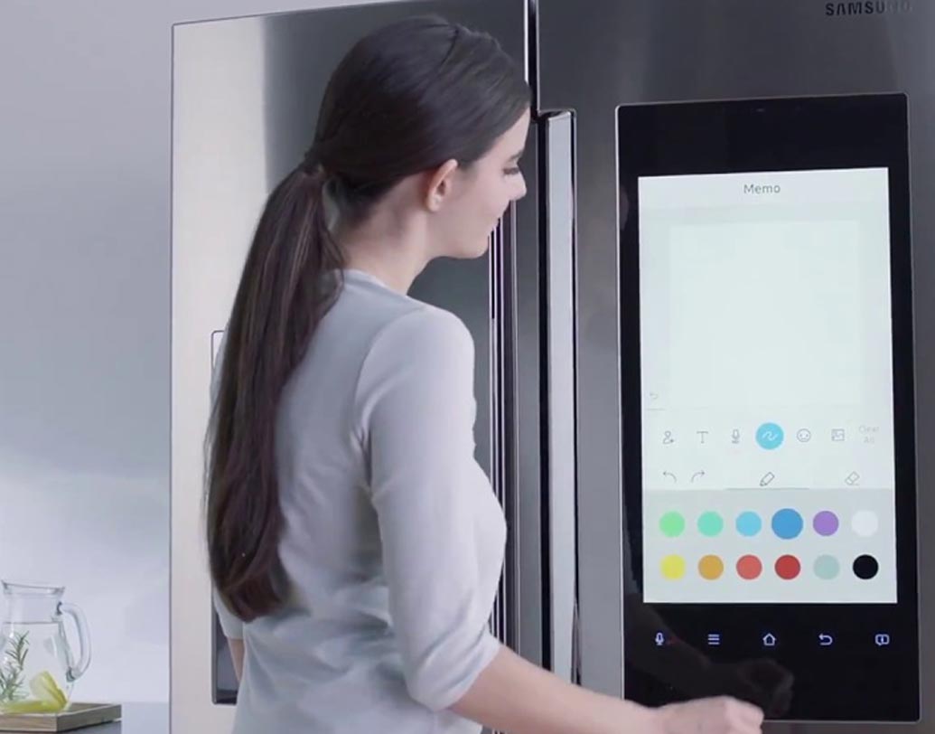 Samsung smart refrigerator Features of Samsung smart refrigerator