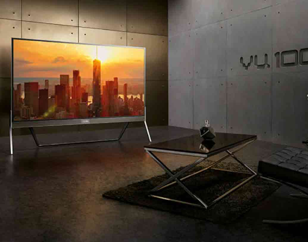 টেকনিক্যালি কনজিউমার টেকনোলজি অ্যাসোসিয়েশন অনুযায়ী এই টিভির হাইডেফিনিশন 'ইউএইচডি' নামে বেশি পরিচিত। ভিইউ টিভিতে তিনটি এইচডিএমআই ২.০ পোর্ট থাকছে।এছাড়াও থাকছে অপ্টিক্যাল আউটপোর্ট।জেবিএল সাউন্ডবার-সহ আটটা স্পিকার তো রয়েইছে এতে।