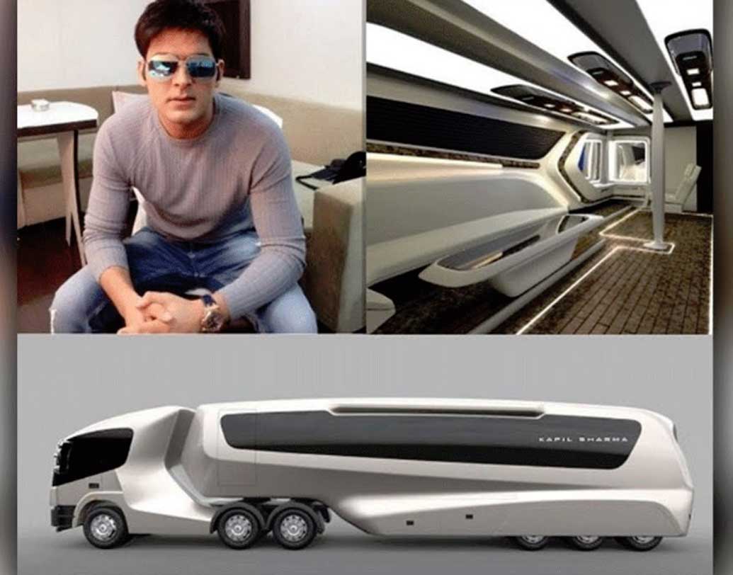 এক দিক দিয়ে কপিল শর্মা কিন্তু টেক্কা মেরে দিয়েছেন শাহরুখ খানকে। আর সেটা হল ভ্যানিটি ভ্যান। শাহরুখের ভ্যানিটি ভ্যানের মূল্য প্রায় ৪ কোটি টাকা। আর কপিল ব্যবহার করেন ৫ কোটি ৫ লক্ষ টাকা দামের একটি ভ্যানিটি ভ্যান।