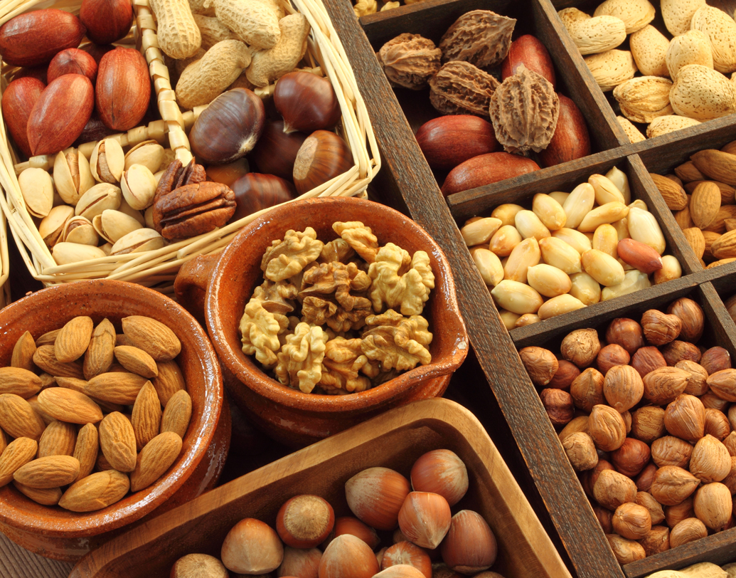 শরীর গঠনের জন্য প্রয়োজনীয় নানা ভিটামিন, খনিজ পদার্থ ও অ্যান্টিঅক্সিড্যান্টে ভর্তি বাদাম রাখুন সন্তানের খাদ্যতালিকায়। কাজুবাদাম, কাঠবাদাম ও সাধারণ বাদামে থাকা তেল ছোটদের চামড়ার জন্য উপকারী। ছবি: শাটারস্টক।