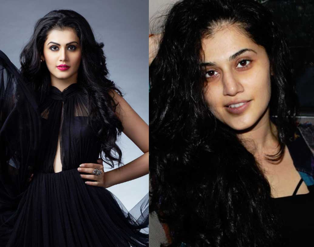 এক সময়ে দক্ষিণেরই অভিনেত্রী ছিলেন। আর এখন বলিউডের জনপ্রিয় মুখ তাপসী পান্নু। তবে মেক আপ হোক আর না হোক তাপসীকে কিন্তু দেখতে কিছুটা একই লাগে।