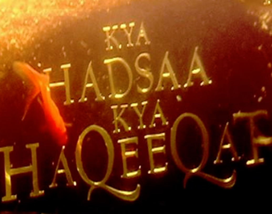 ‘ক্যায়া হাদসা ক্যায়া হাকিকত’-এর সঙ্গে বাস্তবের অনেক মিল খুঁজে পেয়েছিলেন দর্শক। গীতাঞ্জলি টিকেকর নামে এক মহিলার জীবনের রহস্য, ট্র্যাজেডি নিয়ে এগিয়েছিল গল্প।