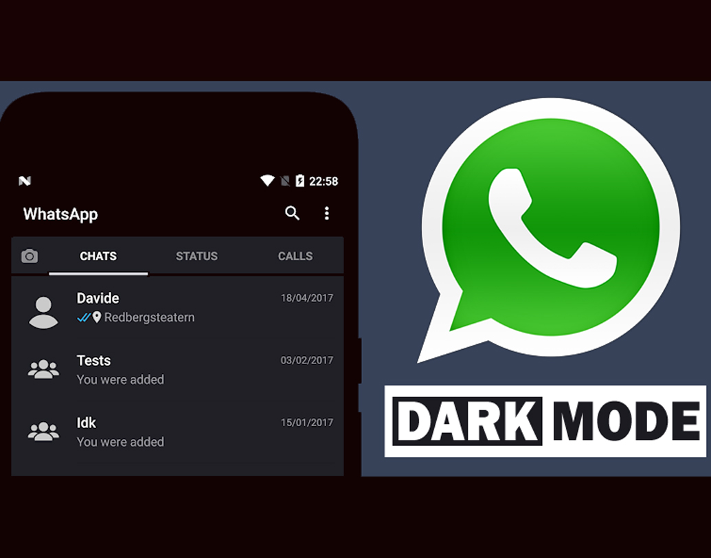 কম আলোতে হোয়াটসঅ্যাপ ব্যবহারের জন্য এই অ্যাপে 'ডার্ক মোড' যোগ করা হচ্ছে। অ্যান্ড্রয়েড ও আইওএসে মিলবে এই ফিচার। সংবাদ সংস্থাগুলি টুইটারে এই খবরটি জানিয়েছেন। খুব তাড়াতাড়িই এই ফিচার পাওয়া যাবে হোয়াটসঅ্যাপে।