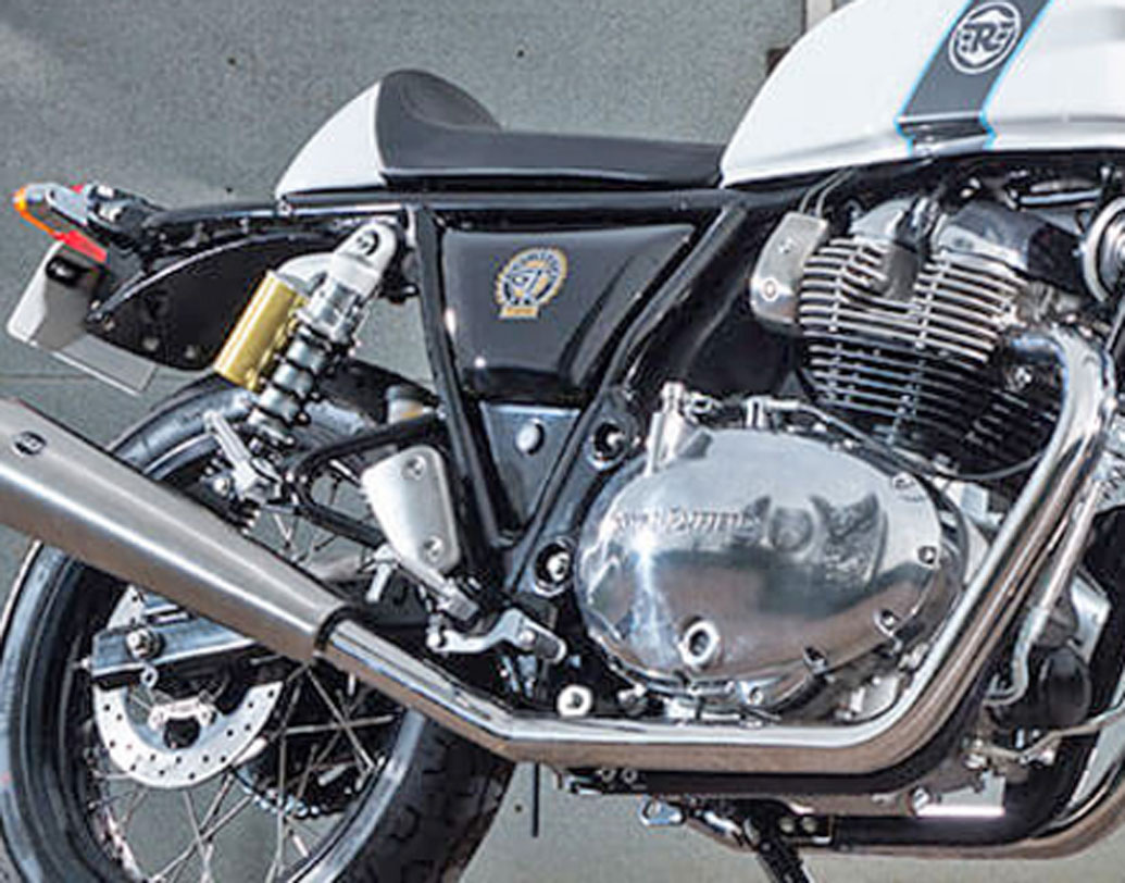 কন্টিনেন্টাল জিটি ৬৫০-তে রয়েছে প্যারালাল টুইন ইঞ্জিন। এটাই রয়্যাল এনফিল্ডের প্রথম প্যারালাল টুইন ইঞ্জিন বাইক।