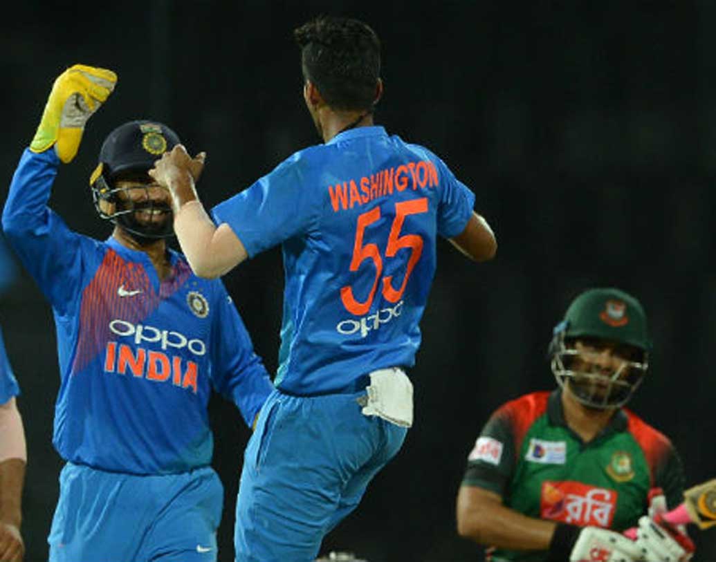 নিদাহাসের আরেকটি ম্যাচে ৮ উইকেটে ১৩৯ রানে গুটিয়ে যায় বাংলাদেশ। শিখর ধওয়নের অর্ধ শতকের হাত ধরে ১৮.৫ ওভারে সে রান টপকে যায় ভারত। জেতে ছয় উইকেটে। বাংলাদেশ দাঁড়াতেই পারেনি সে ম্যাচে।