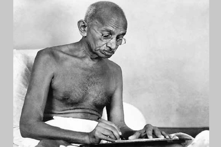 An image of Mahatma Gandhi