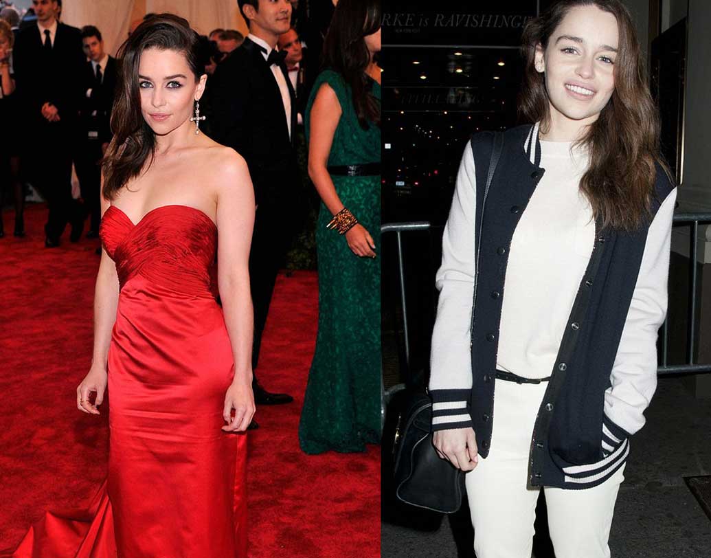 এমেলিয়া ক্লার্ক
‘গেম অফ থ্রোনস’-এর সৌজন্যে ঘরে ঘরে পরিচিত এমেলিয়া। মেকআপ একেবারেই পছন্দ করেন না। বেশির ভাগ সময় স্রেফ কাজল, লিপস্টিকেই ধরা দেন। ছবি: ফাইল চিত্র।