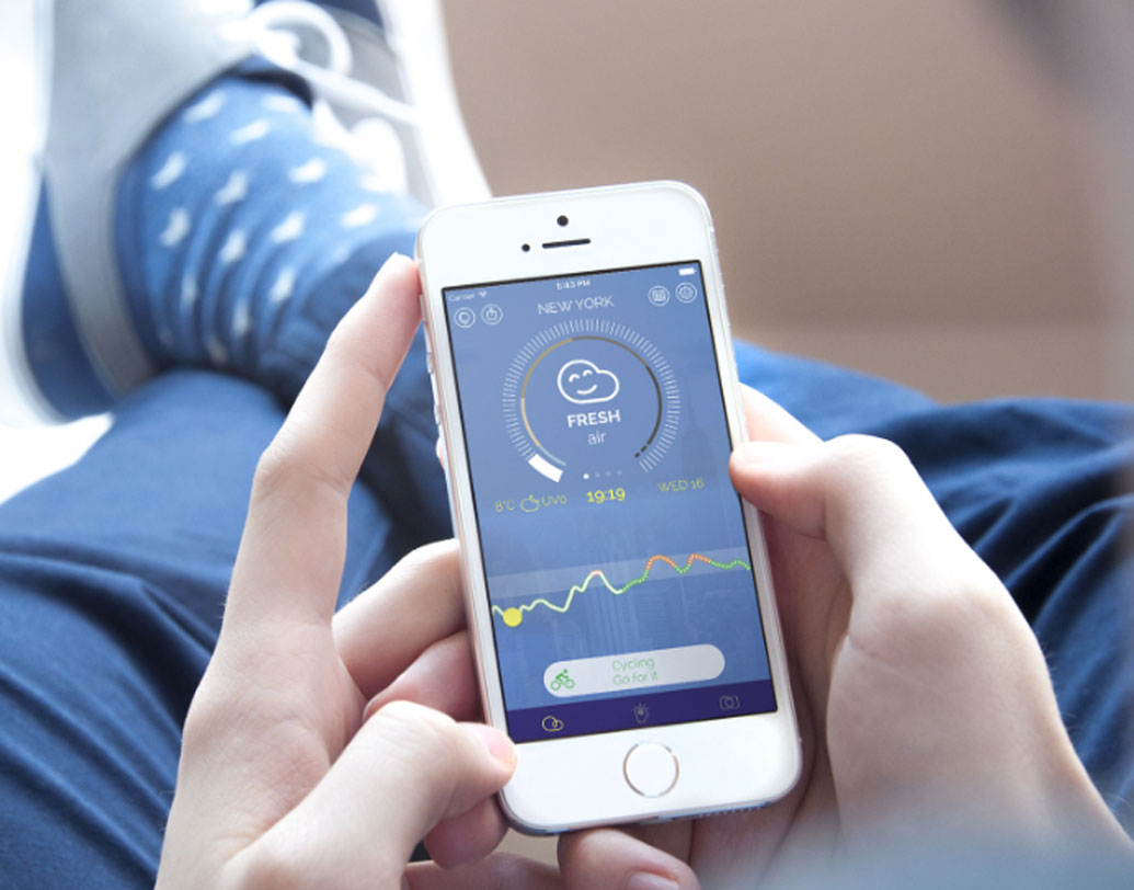 শহরে দূষণের হালহকিকত স্মার্টফোনে এক ক্লিকেই পাওয়া সম্ভব হবে।