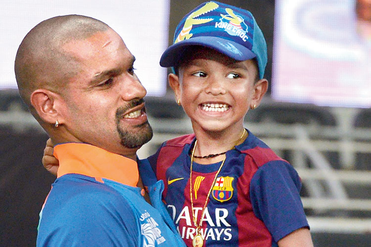 Shikhar Dhawan's name got executed from the upcoming test series against West Indies