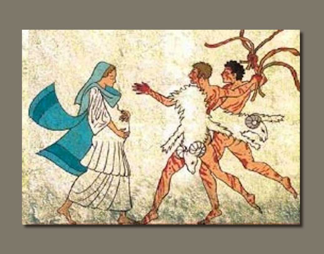 প্রাচীন রোমানরা ফ্রেরুয়া নামে একটি ‘শুদ্ধিকরণ উৎসব’ করতেন। উৎসবে ছাগলের চামড়া দিয়ে তৈরি চাবুক ‘ফ্রেব্রুয়া’ দিয়ে নিঃসন্তান মহিলাদের অত্যাচার করা হত। মনে করা হত, এর ফলে তাঁরা পবিত্র হয়ে সন্তানের জন্ম দেবেন। সম্রাট পম্পিলিস এই উৎসবের জন্য মাসের নাম রাখেন ফ্রেব্রুয়ারি।