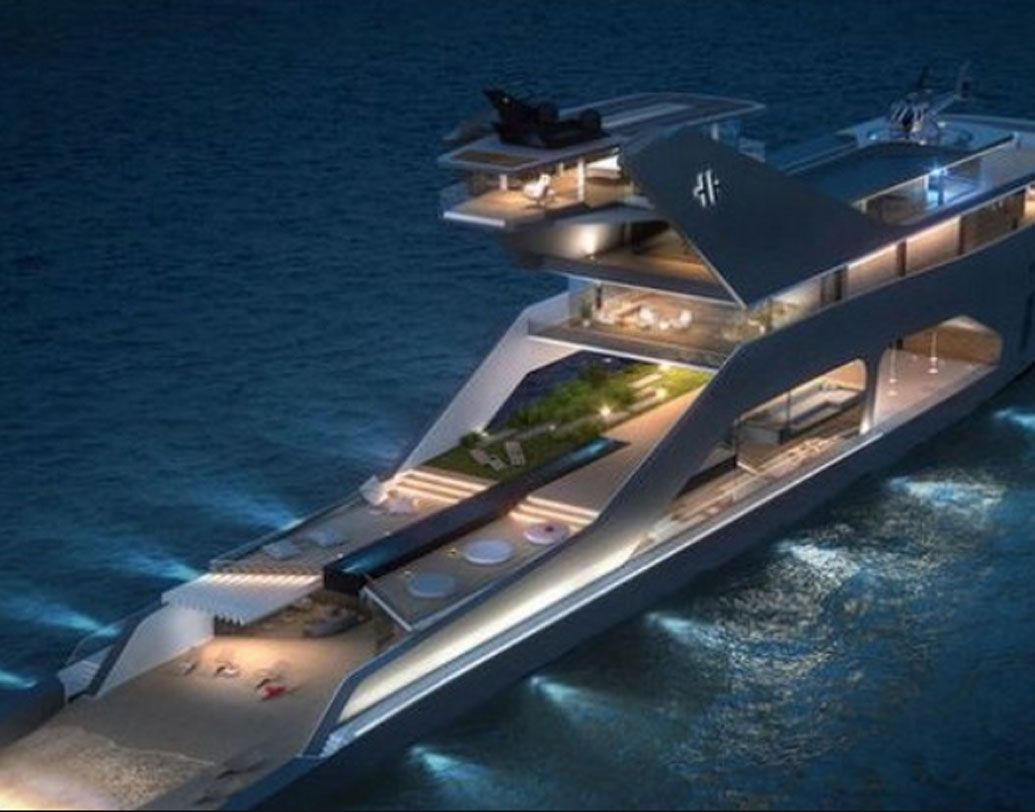 তিন হাজার বর্গ ফুট জুড়ে উচ্চ ক্ষমতা সম্পন্ন সৌর প্যানেল লাগানো রয়েছে। ফলে ইয়াটে বিদ্যুতের কোনও সমস্যা হবে না। তবে কোনও কারণে সমুদ্রে ঝড় উঠলে কী ভাবে বিপুল জলরাশিকে ভিতরে ঢোকা থেকে আটকাবে? তা এখনও খোলসা করেননি এর ডিজাইনার।