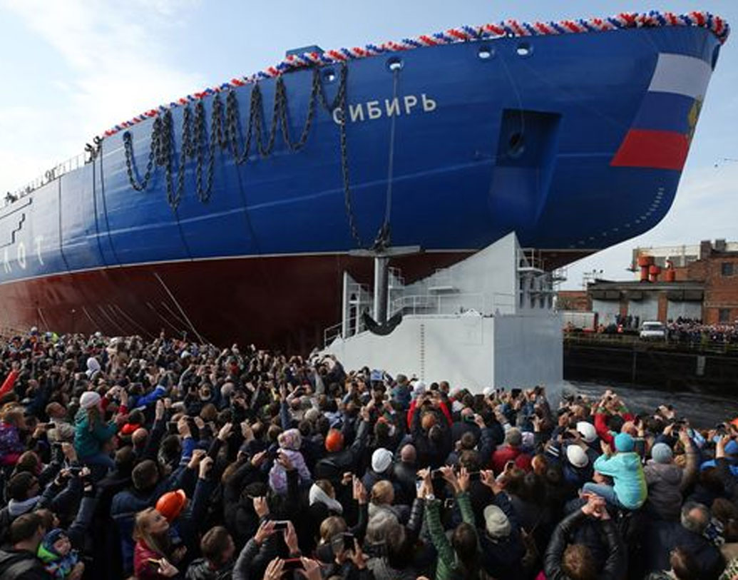 ২০১৬ সালে সেন্ট পিটার্সবার্গের বাল্টিক শিপইয়ার্ড থেকে এটি পরীক্ষামূলক ভাবে রওনা দেয় উত্তর দিকে। বিশেষজ্ঞদের দাবি, রুশ সামরিক অস্ত্রভাণ্ডারকে আরও উন্নত করতেই এই জাহাজ এনেছে রাশিয়া।