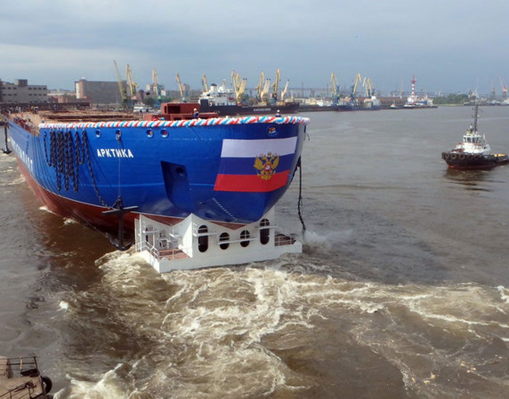 ২০১৩ সালের নভেম্বর মাস থেকে এটি তৈরি করা শুরু হয়েছিল। জাহাজটি ৫৮৬ ফুট লম্বা, ১০০ ফুট প্রশস্ত, প্রায় ১০ ফুট পুরু, ১৩ ফুট গভীর বরফ ভেদ করতে সক্ষম। ২০১৭ সালের ১৭ অগস্ট উত্তর মেরুতে পৌঁছে রেকর্ডও গড়ে এই জাহাজটি।