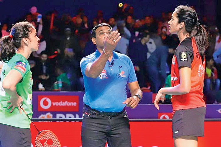 Sindhu starts new year by beating Saina