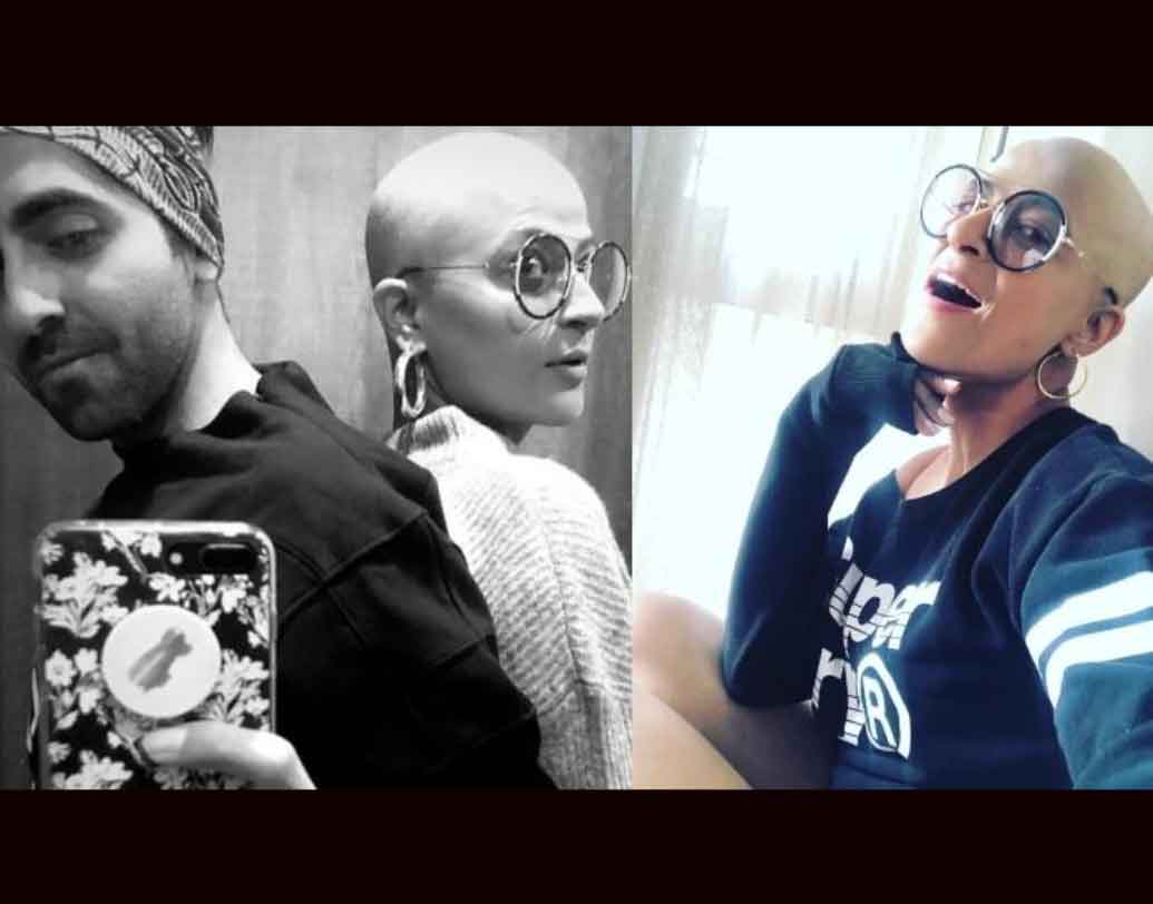 স্ত্রীর এই পোস্ট শেয়ার করে আয়ু্ষ্মান বলেছেন, তাহিরাকে এই নতুন লুকসে রীতিমতো ‘হট’ লাগছে।