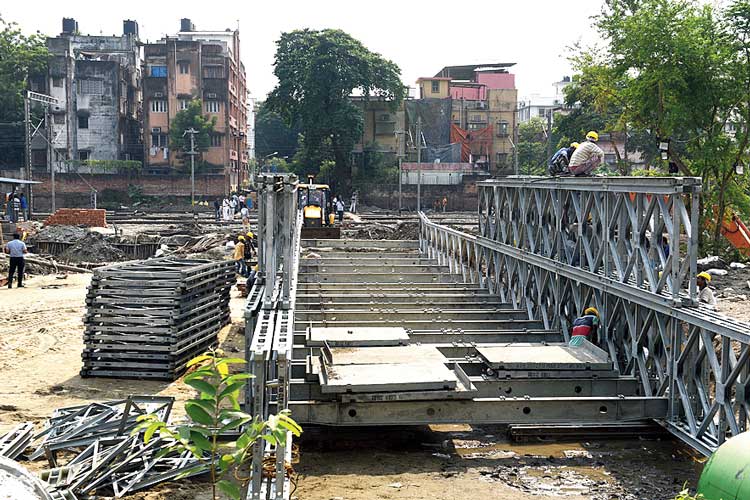 Train service will not be available for 36 hours at Majerhaat 