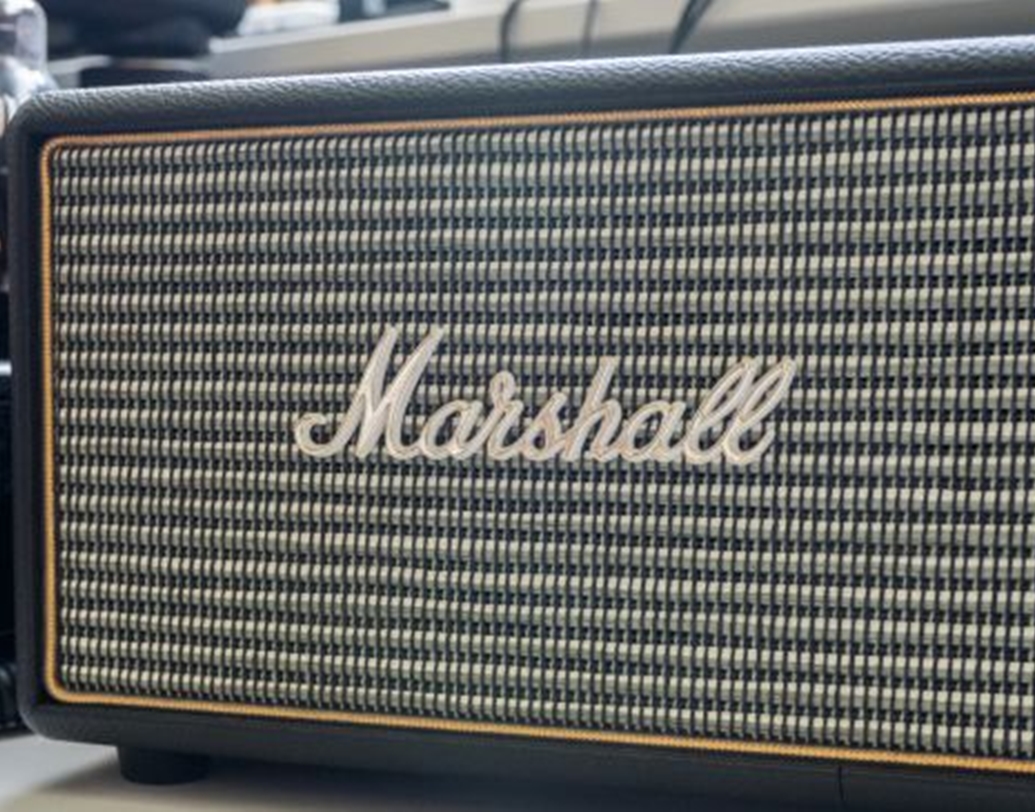 মার্শাল কিলবার্ন। দেখলে মনে হবে পুরনো দিনের রেডিও। কিন্তু সাউন্ডে বড় বড় স্পিকারকেও হার মানাবে এই স্পিকার। উফার ছাড়াও দু’টি স্পিকার রয়েছে এর মধ্যে। ফুল চার্জ থাকলে প্রায় ২০ ঘণ্টা চালানো যাবে এই স্পিকারটি।