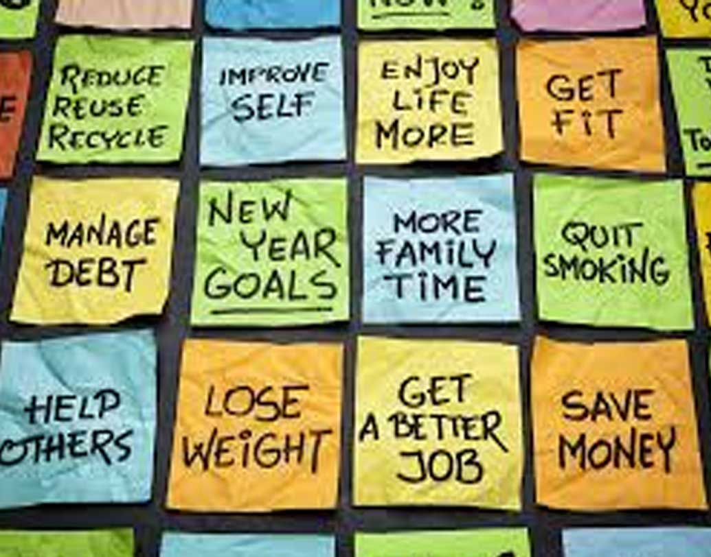 এর মধ্যে রয়েছে, স্বাস্থ্যকর খাবার খাওয়া, ওজন কমানো, নিয়ন্ত্রিত জীবনযাত্রা, টাকা জমানো, ধূমপান ত্যাগ, নতুন কিছু শেখা, প্রেম খুঁজে পাওয়া। দেখুন তো আপনি কোন রেজোলিউশন নিয়েছেন?