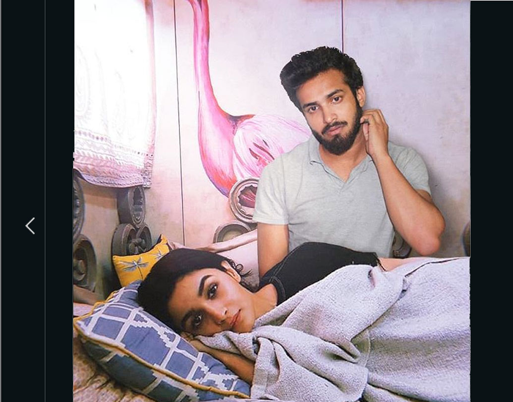 কখনও বা রাধিকা আপ্তের পাশে বসে ল্যাপটপ দেখার ছবি, কখনও বা আলিয়া ভট্টের পাশে বসে একটি ছবিও পোস্ট করেছেন ফোটোশপ করে। এমনই নিখুঁত সে ফটোশপ, দেখে বোঝার উপায় নেই। ক্যাপশনে লিখেছেন, গত মাসে লুডো খেলার পর, রাম পেয়ারি ও রাম কানহাইয়া!