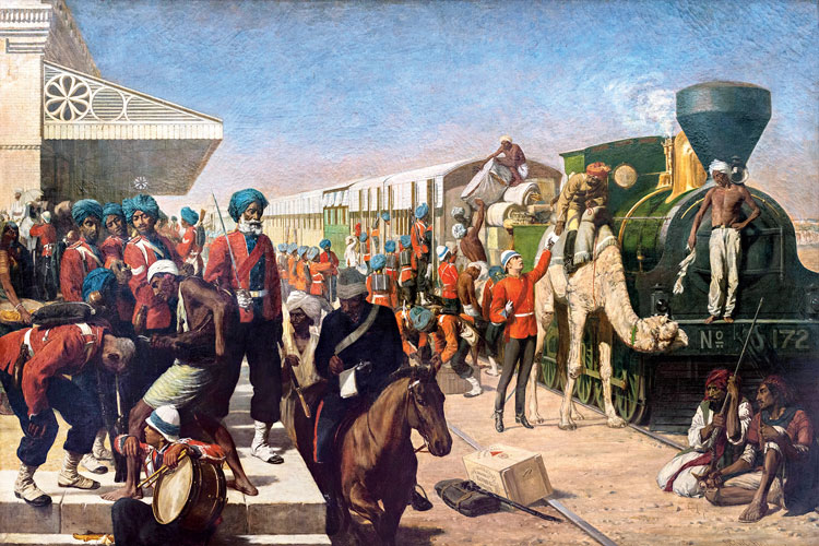 Article on Railway in India in early ages