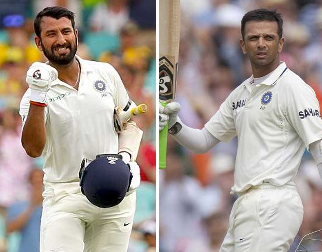 দ্রাবিড় ও পূজারার মধ্যে বেশ কিছু অবাক করা মিল রয়েছে। যেমন, ৬৭টি ইনিংস খেলে তিন হাজারের গণ্ডি পেরিয়েছিলেন রাহুল দ্রাবিড়, পূজারার ক্ষেত্রেও ঠিক তাই।