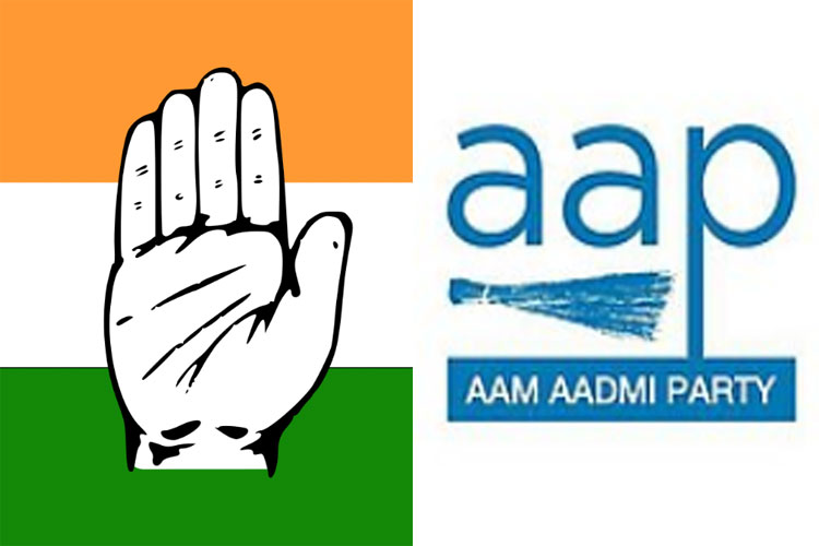 Alliance condition is complicated between Congress and AAP