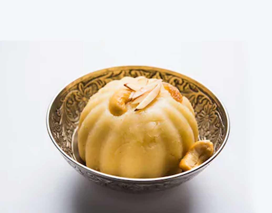 কাভানারাসি হালুয়া: কেবল পায়েসই নয়, শেষ পাতে ছিল এক বিশেষ হালুয়া। চালের এই হালুয়া চেখে দেখতে ভোলেননি চিনফিং।