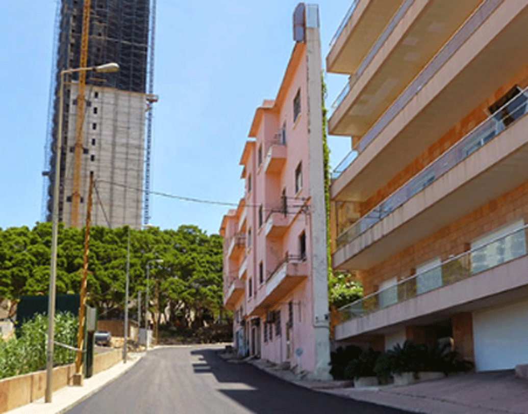 কী রকম? সরু বাড়িটা এবং তার ঠিক পিছনেই যে বড় বাড়ি দেখা যাচ্ছে, এই দুটো বাড়ি দুই ভাইয়ের। পিছনের বাড়িটার সি-ভিউ আটকাতেই ঠিক তার সামনে এই সরু বাড়িটা গড়ে তোলেন আর এক ভাই।