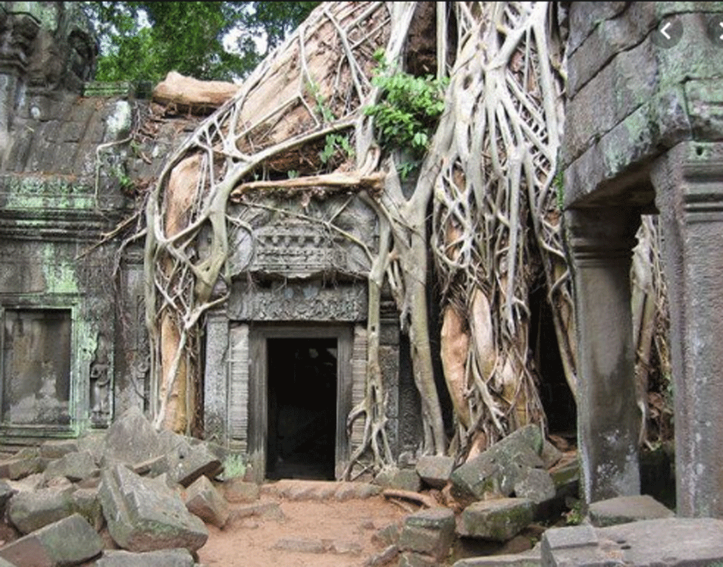 খমের সাম্রাজ্যের ধ্বংসের পর ১৯৭৫ সাল থেকে ১৯৭৯ সাল পর্যন্ত এই অঞ্চল খমের রুজ নেতাদের দখলে ছিল।