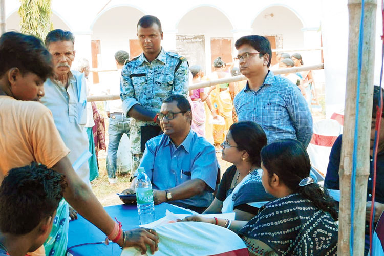 পুকুরিয়ায় গ্রিভান্স সেল। নিজস্ব চিত্র