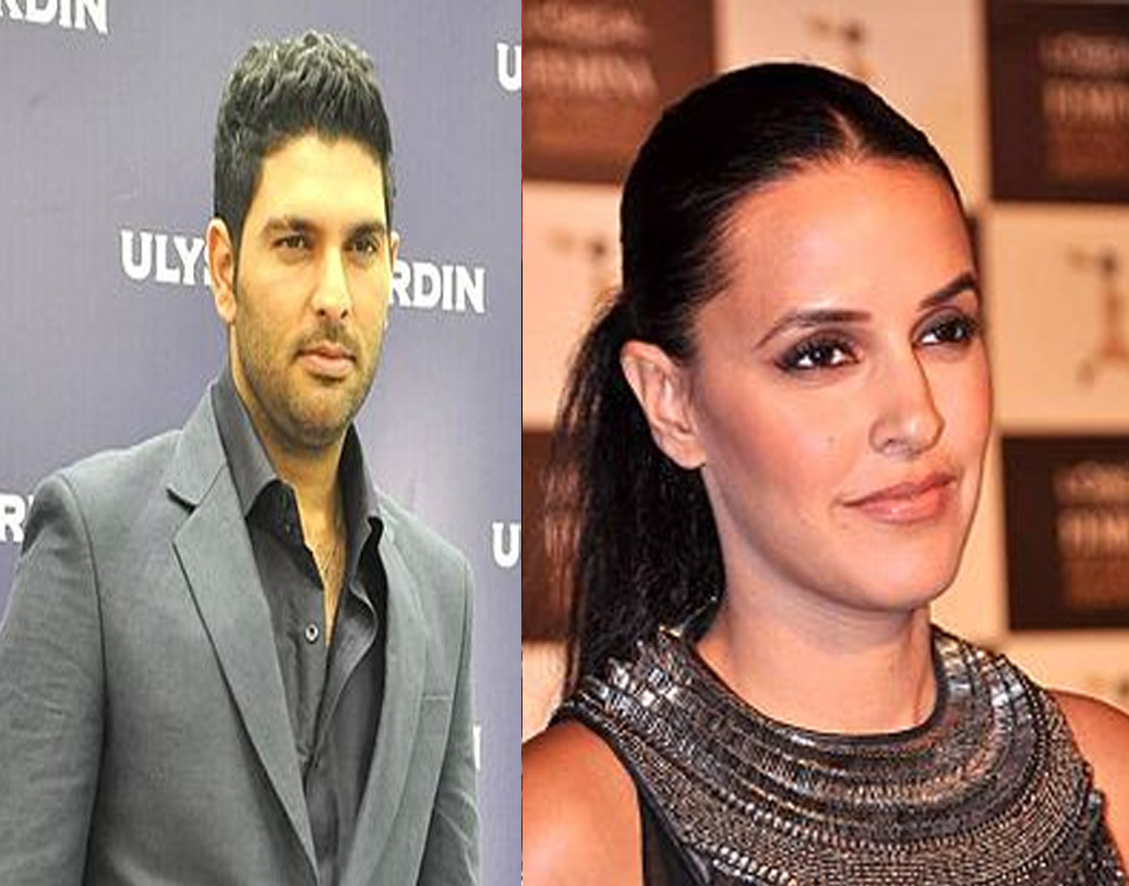 ২০১৪ সালে যুবরাজের সঙ্গে নেহা ধুপিয়াকে বেশ কিছু জায়গায় হাজির থাকতে দেখা যায়। তাঁরা দু’জনে একসঙ্গে বিভিন্ন পার্টিতেও যেতেন। কিন্তু দু’জনের কেউ এই ঘনিষ্ঠতা স্বীকার করেন না। (ছবি: সোশ্যাল মিডিয়া)