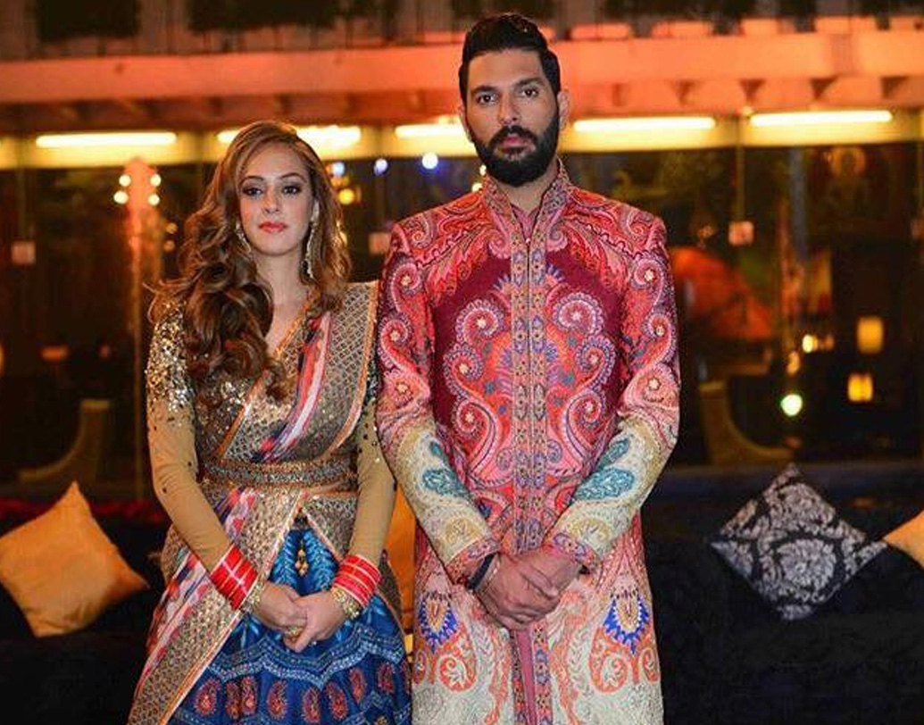 এরপর যুবরাজের জীবনে আসেন ব্রিটিশ অভিনেত্রী হ্যাজেল কিচ। তিনি বলিউডেও অভিনয় করেছেন।  (ছবি: সোশ্যাল মিডিয়া)